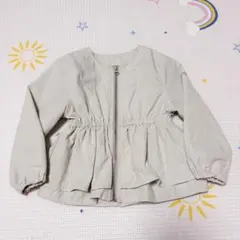 SM2ラーゴム　ティアードブルゾン　ベージュ