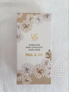 ⭐️未開封⭐️PAUL&JOE ×ヴィダルサスーン　　コードレスストレートアイロン