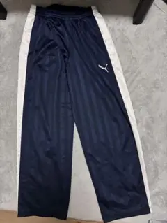 プーマ ストライプジャージ ネイビー PUMA