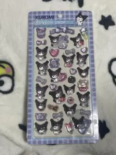 クロミ　Kuromi ボンボンドロップ シールセット