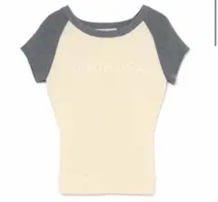 andmary Raglan logo tops グレー | Mercari