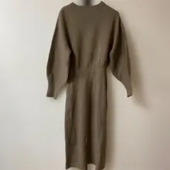 AZUL by MOUSSY ニットワンピース Sサイズ オリーブ