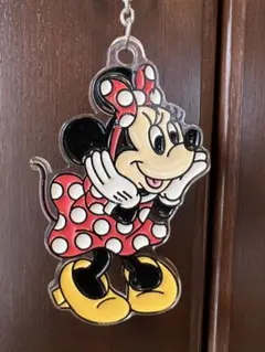 レトロ　ミニーマウス キーホルダー