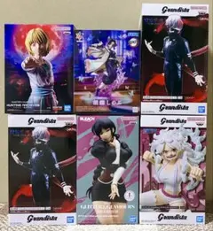 【人気アニメ フィギュア 5種6体 セット】まとめ売り€__♪