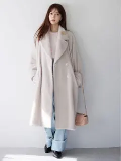 snidel ジャギーコクーンコート SNIDEL（スナイデル）の「シャギーコクーンコート（その他