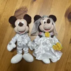 ミッキーミニーぬいぐるみ