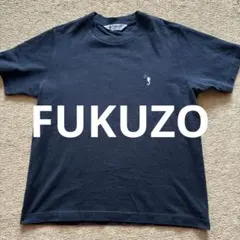 FUKUZO、ネイビーTシャツ日本製 Ｌのサムネイル