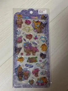 ドロップジュエリーシール　日焼けサンリオキャラクター