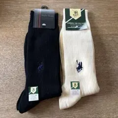 未使用品　メンズ ソックス 2色セット サイズ25〜27