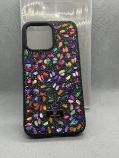 SWAROVSKI iPhone14 Pro Max ケース マルチカラー