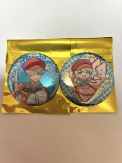 にじさんじ オリエンス マリオンクレープコラボ 缶バッジ 緋八マナ　２個