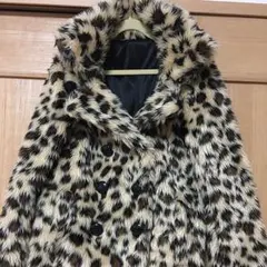 ヒョウ柄 ファーコート