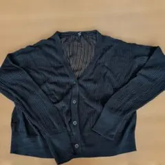 UNIQLOレーシーカーディガン黒使用品