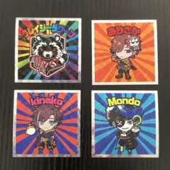 クレイジーラクーンマン ステッカー4枚セット