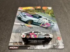 ホットウィール AE86 スプリンター　トレノ　痛車