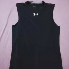 Under Armour ブラック ノースリーブシャツ MD★新品