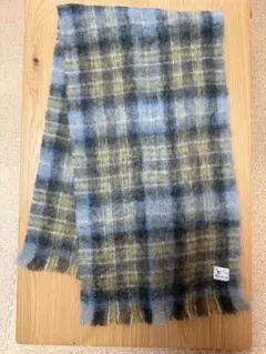dunhill カシミヤ100%チェック柄マフラー - メルカリ
