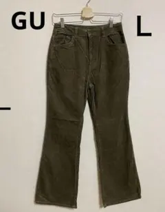 フレアパンツ カジュアルパンツ