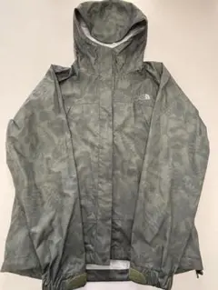 THE NORTH FACE カーキ カモフラージュジャケット(レディース)