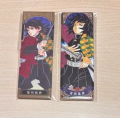 鬼滅の刃 冨岡義勇 義勇 絵札缶バッジ 缶バッジ 鬼滅 ジャンプショップ