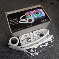 動作OK Thermaltake TH240 ARGB Sync V2 Snowのサムネイル