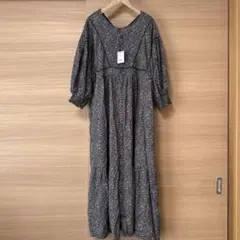 【新品】niko and… モードノーム 2WAYマキシプリントワンピース