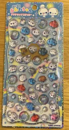 KAMIO JAPAN あわわちゃん プチドロップステッカー