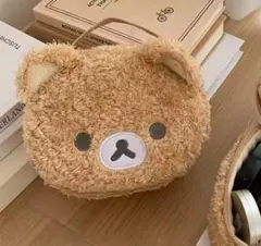 新品未使用 リラックマ バニティポーチ クマ ライトブラウン