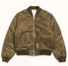 【新品】STUSSY MA-1 JACKET BROWNのサムネイル