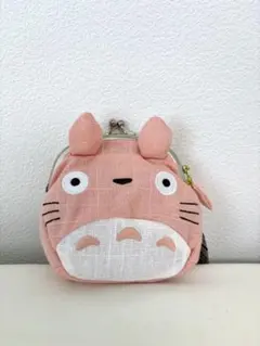 トトロ がま口ポーチ ピンクのサムネイル