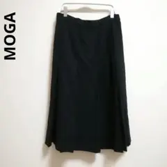 MOGA　ブラックスカート　黒スカート　シンプル　プリーツ　卒園式　卒業式