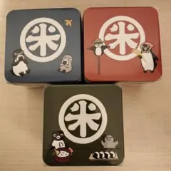 Suicaのペンギン 新潟 米 おこめ 赤青緑缶 ぬいコロン ハンドタオル