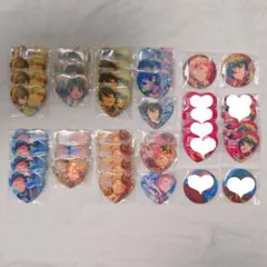 あんスタ とるパカ ハート型缶バッジ カプセル缶 斎宮宗 影片みか