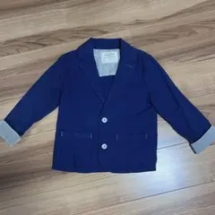 あーちゃん様専用 キッズ 男の子 ネイビー ジャケット 120