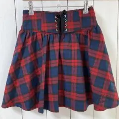 ラブトキシック　チェックスカート　Lサイズ　秋冬生地