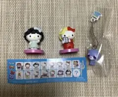 チョコエッグ　ハローキティ+お茶犬　チョコボーロ