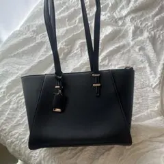 Jewelna Rose ブラック トートバッグ ハンドバッグ