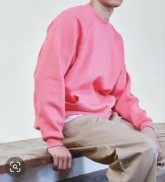 ユナイテッドアローズ　スウェット　ピンク　XL