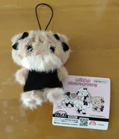 mikko BLACK RIBBON　マスコット　ラテ　新品　タグ付き