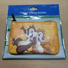 東京ディズニーリゾート チケットデザインポーチ チップとデール