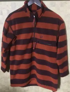 90's ジャックウルフスキン　フリースジャケット　プルオーバー　ボーダー