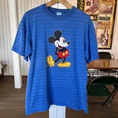 即購入OK‼️VINTAGE ミッキー T シャツかすれ XL ゆったり - メルカリ