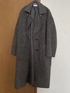 シャギーロングコート