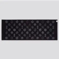 鬼滅の刃 UNIQLO ユニクロ コラボ 第2弾【タオル 黒】ブラック