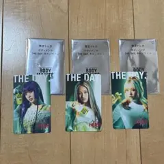 【新品未使用】ボディメンテ THE DAY. 限定 トレカHANA 3枚セット