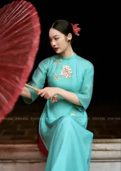 ベトナムアオザイ(Áo dài Việt Nam) 管理番号:125