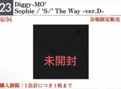 Diggy-MO'「Sophie / 'S/' The Way -ver.D-」 - メルカリ