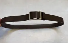 ユニクロ　イタリアンレザーホールレスベルトのサムネイル
