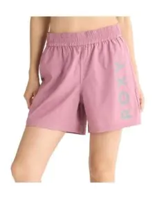 ROXY トレーニングショートパンツ ピンク Lのサムネイル