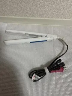 Areti ヘアアイロン ストレート 白 動作確認済み